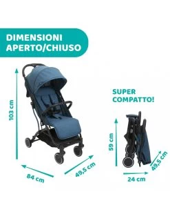 Passeggino Trolley Me Calypso Blue - Chicco -Negozio Di Prodotti Per Bambini 0063843d xz 1299728 4