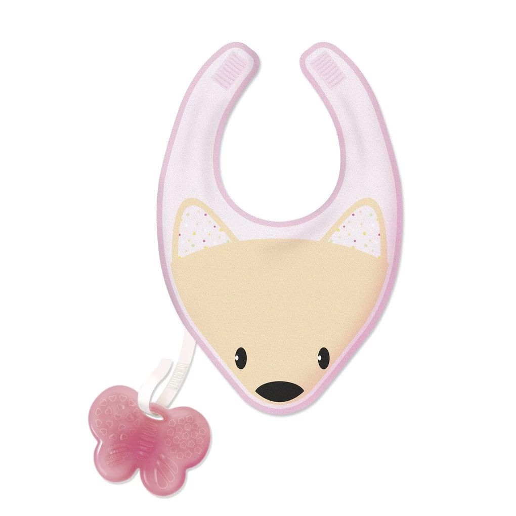 Bavaglino Con Massaggiagengive Bimba Chicco 2 Bavaglino Con Massaggiagengive Bimba Chicco - immagine 2