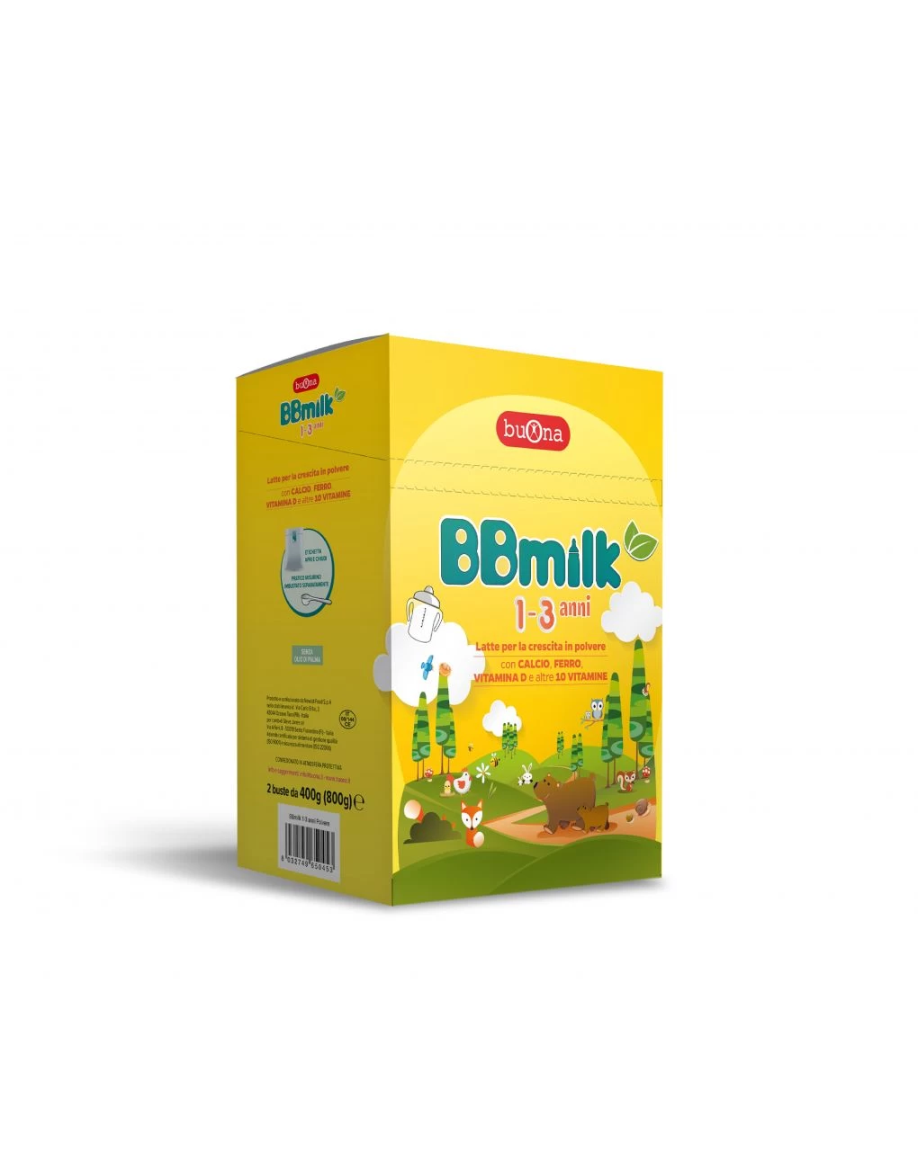 Buona - Latte Bbmilk 1/3 Anni Polvere 800g 1 Buona - Latte Bbmilk 1/3 Anni Polvere 800g