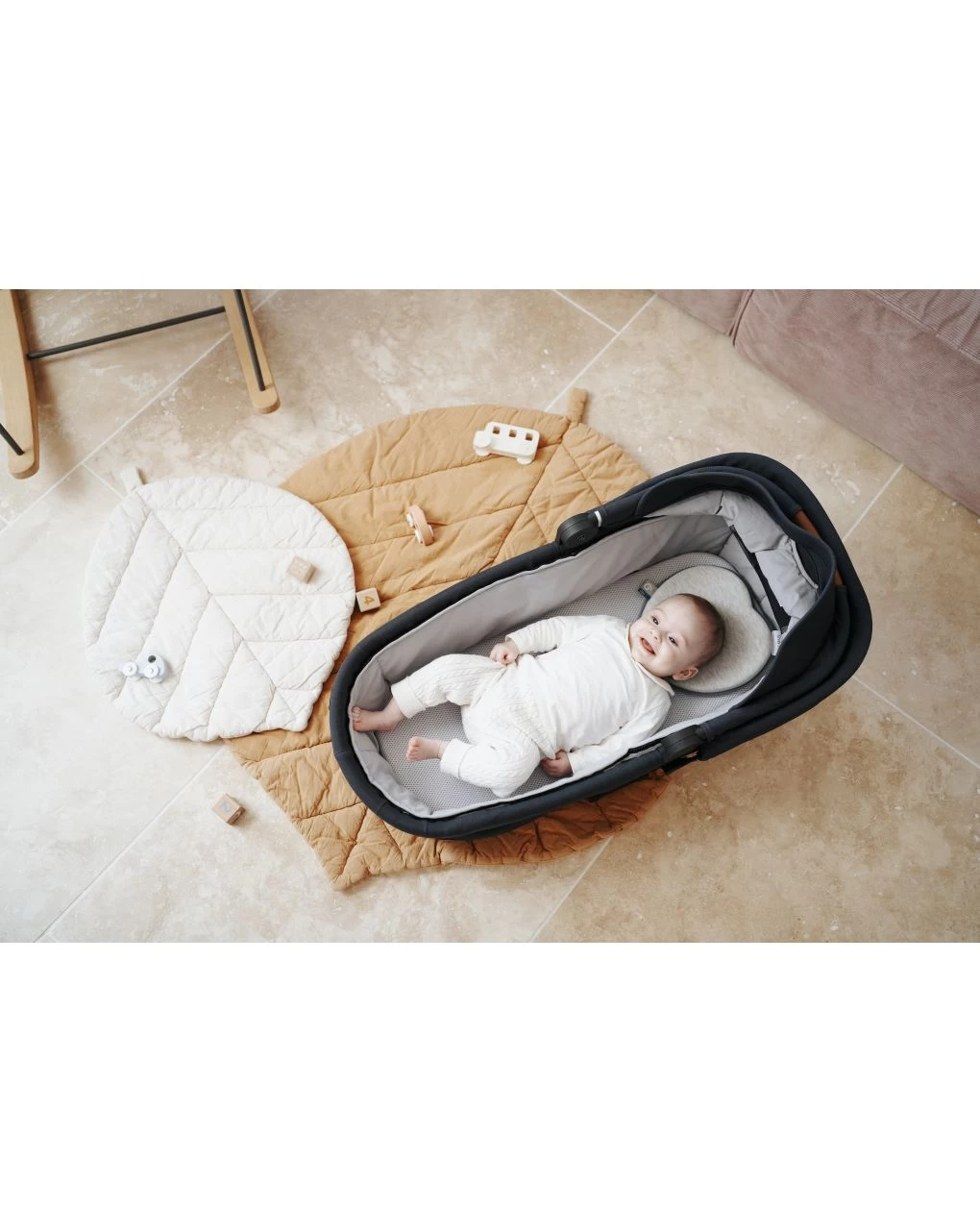 Cuscino Lovenest Grigio - Babymoov 5 Cuscino Lovenest Grigio - Babymoov - immagine 5