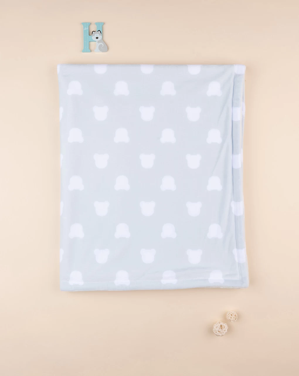 Coperta Letto Pile Bimbo Azzurro 1 Coperta Letto Pile Bimbo Azzurro