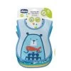 Set 3 Pezzi Bavaglini Azzurro Chicco