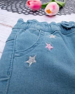 Pantalone Denim Bimba Con Ricamo -Negozio Di Prodotti Per Bambini 0f22cdfa xz 1326388 3