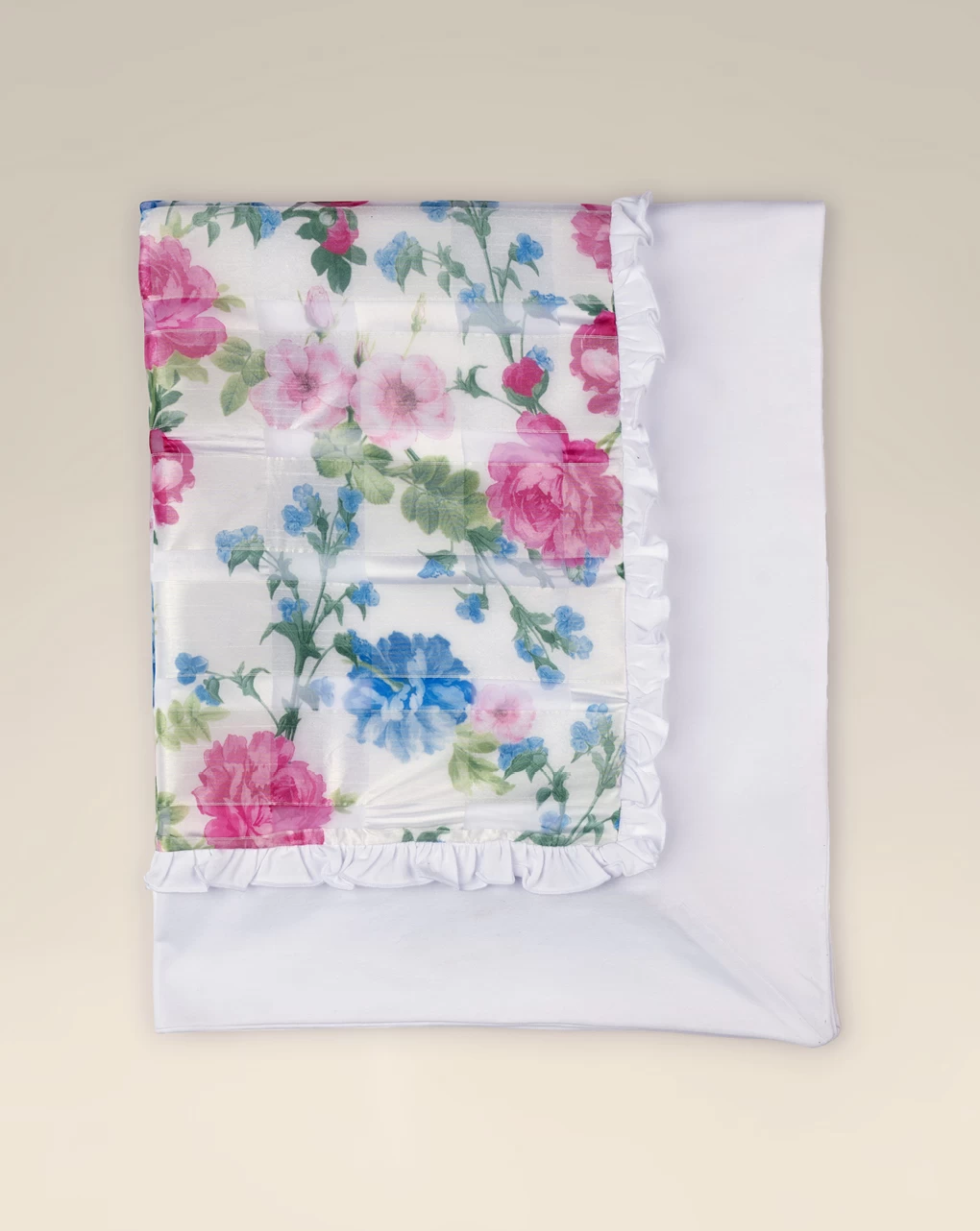 Copertina Culla Neonato Con Fantasia Floreale 3 Copertina Culla Neonato Con Fantasia Floreale - immagine 3