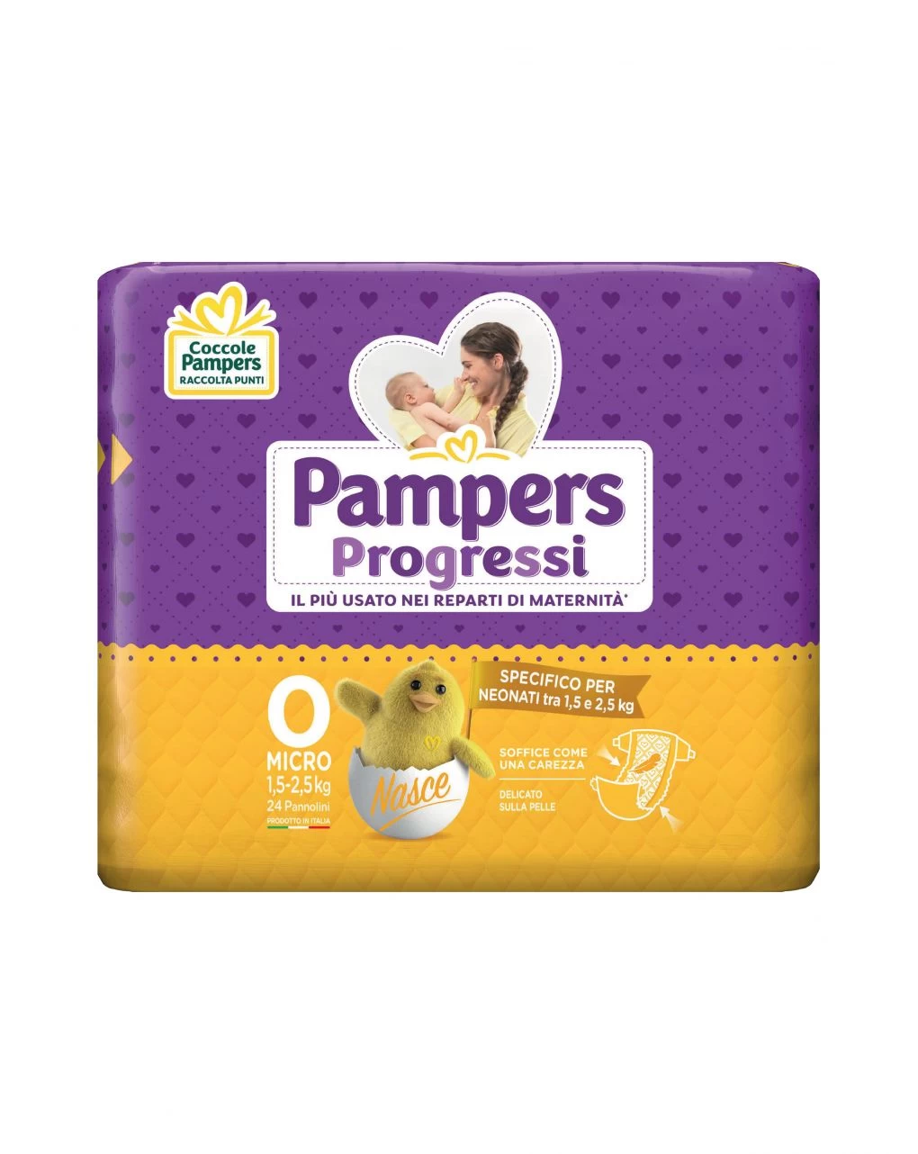 Pannolini Progressi Micro Tg. 0 (1.5-2.5kg) - 24 Pz 1 Pannolini Progressi Micro Tg. 0 (1.5-2.5kg) - 24 Pz