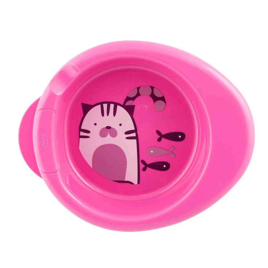 Piatto Pappa Calda 6m+ Rosa 1 Piatto Pappa Calda 6m+ Rosa