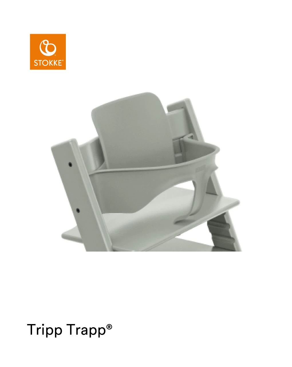 Tripp Trapp® Baby Set Glacier Green - Stokke 1 Tripp Trapp® Baby Set Glacier Green - Stokke