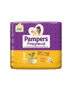 Pampers - Pannolino Progressi Tg. 1 (28 Pz)