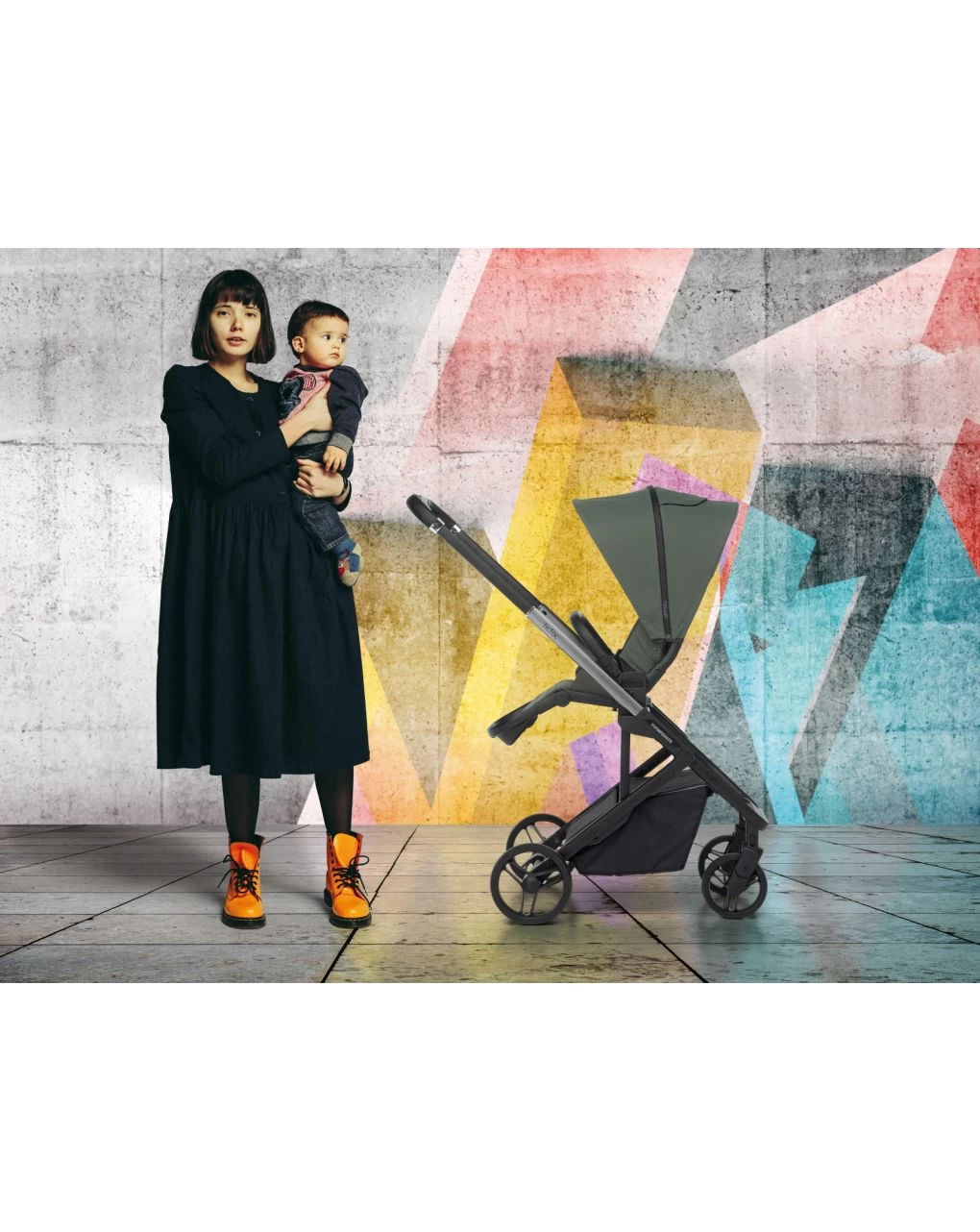 Duo Travel System Tictoc Olive - Foppapedretti 5 Duo Travel System Tictoc Olive - Foppapedretti - immagine 5