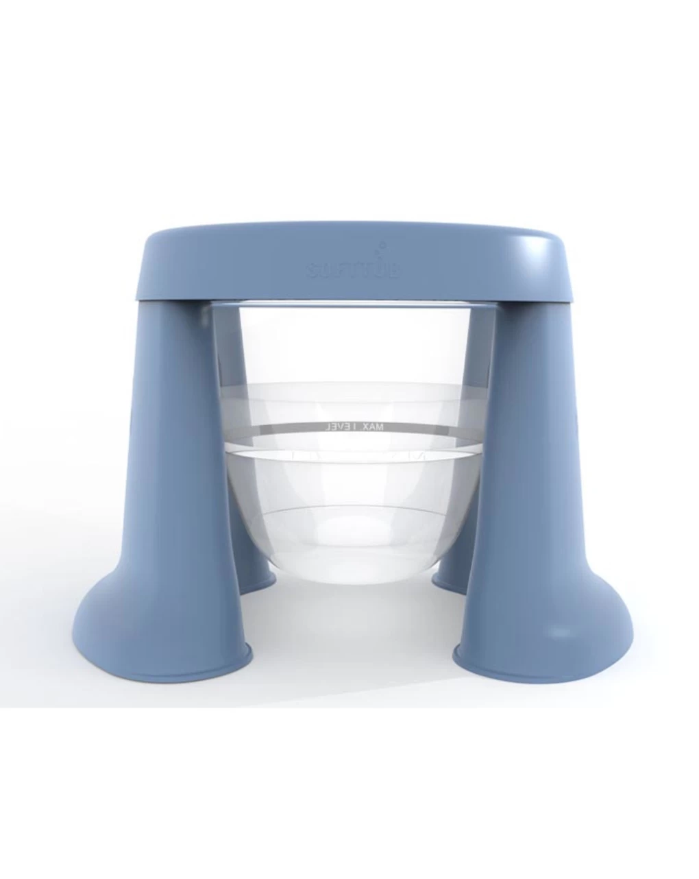 Vaschetta Pieghevole Salvaspazio Azzurra - Softtub 1 Vaschetta Pieghevole Salvaspazio Azzurra - Softtub