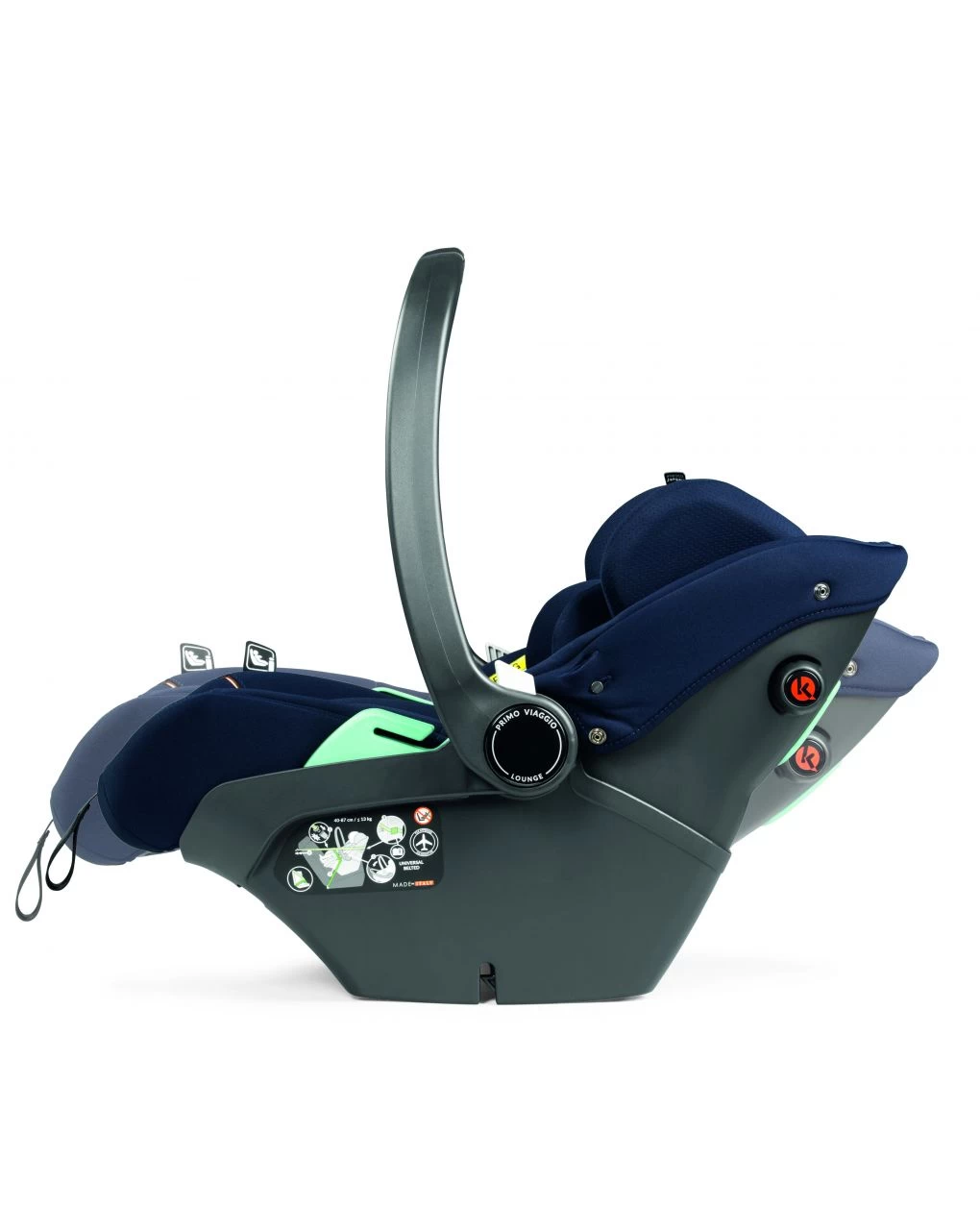 Seggiolino Auto Primo Viaggio Lounge Blue Shine - Peg-pérego Vivace 2 Seggiolino Auto Primo Viaggio Lounge Blue Shine - Peg-pérego Vivace - immagine 2