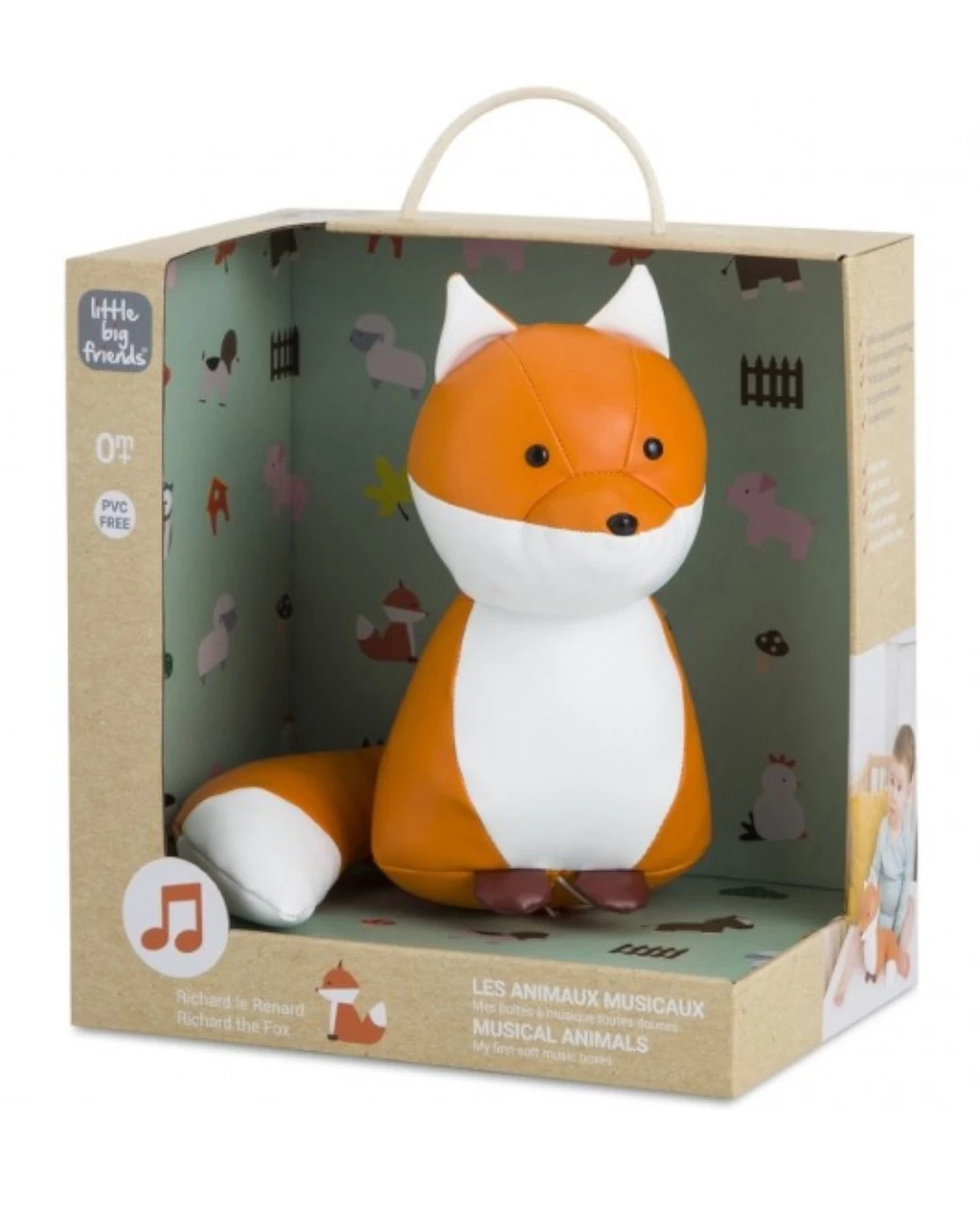 Animali Musicali - Richard La Volpe - Oeko-tex 2 Animali Musicali - Richard La Volpe - Oeko-tex - immagine 2