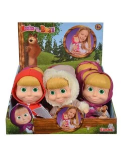 Masha &amp; Orso - Bambola Masha Inverno Cm.23 3 Asst In Display