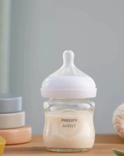 Biberon Natural In Vetro Con Tettarella A Risposta Naturale Da 140ml 0m+ | Senza Bpa - Philips Avent -Negozio Di Prodotti Per Bambini 21b9788c xz 1349104 3