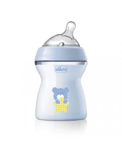 Chicco - Biberon Naturalfeeling Bimbo, 2m+, 250 Ml, Flusso Medio