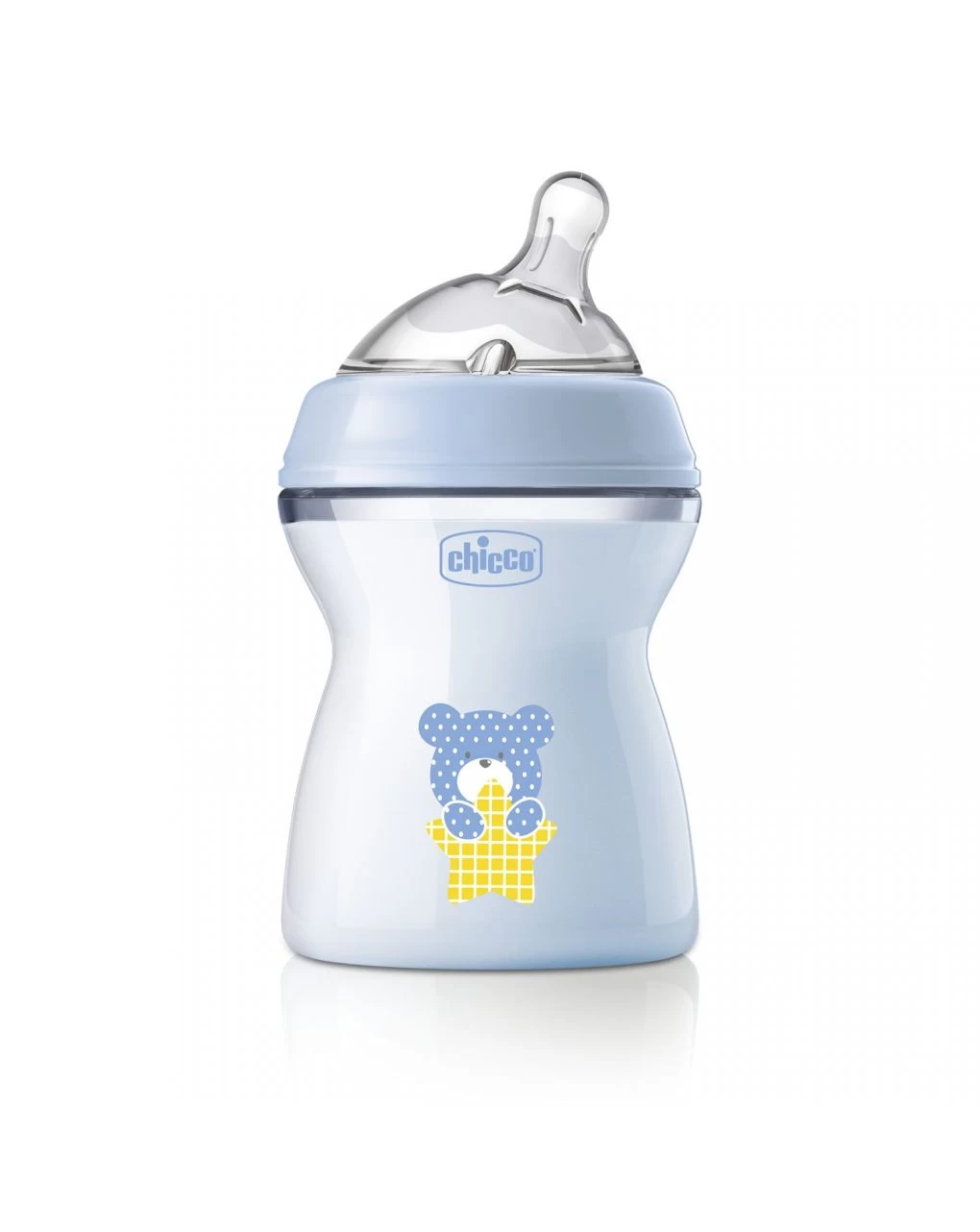 Chicco - Biberon Naturalfeeling Bimbo, 2m+, 250 Ml, Flusso Medio 1 Chicco - Biberon Naturalfeeling Bimbo, 2m+, 250 Ml, Flusso Medio
