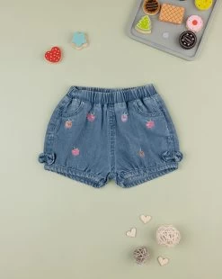 Shorts Chambray Bimba "fruit"