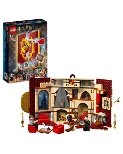 Stendardo Della Casa Grifondoro Da Parete - Sala Comune Castello Di Hogwarts - Lego Harry Potter