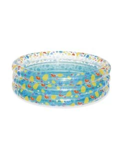 Piscina Sea Life Trasparente A 3 Anelli 170x53 Cm - Bestway