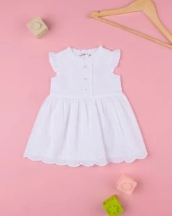 Abito Bimba Sangallo Bianco
