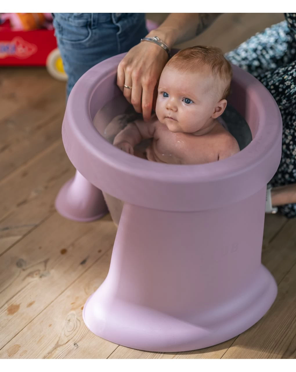 Vaschetta Pieghevole Salvaspazio Rosa - Softtub 4 Vaschetta Pieghevole Salvaspazio Rosa - Softtub - immagine 4