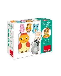 Goula - Puzzle Magnetico Animali Fattoria