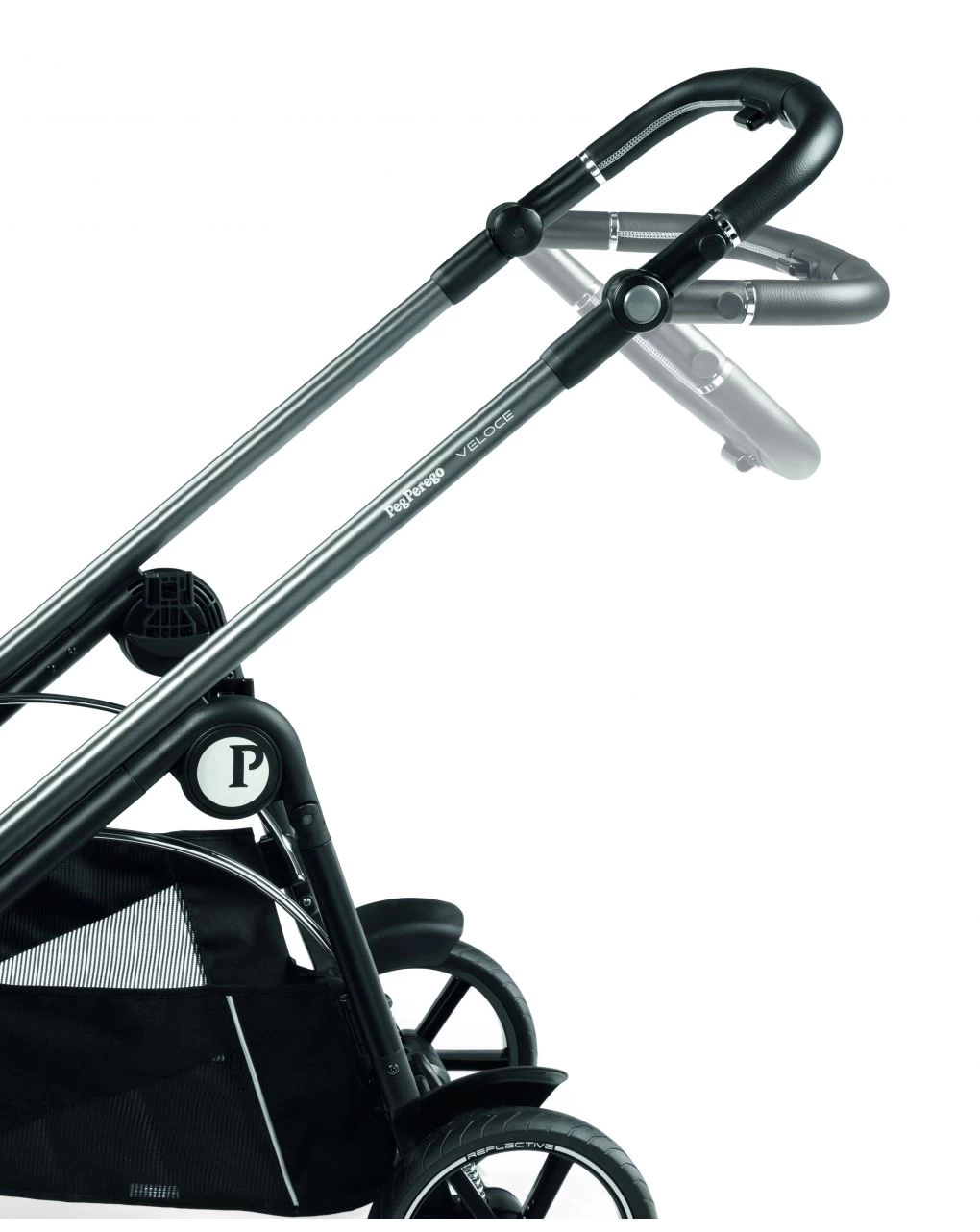 Trio Veloce Slk City Grey Con Culla Grande - Peg Perego 8 Trio Veloce Slk City Grey Con Culla Grande - Peg Perego - immagine 8