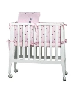 Rivestimento Tessile Culla Stella Converse Rosa