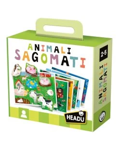 Animali Sagomati. Una Tombola Divertente Per Socializzare Da Piccoli! 2/4 Anni - Headu
