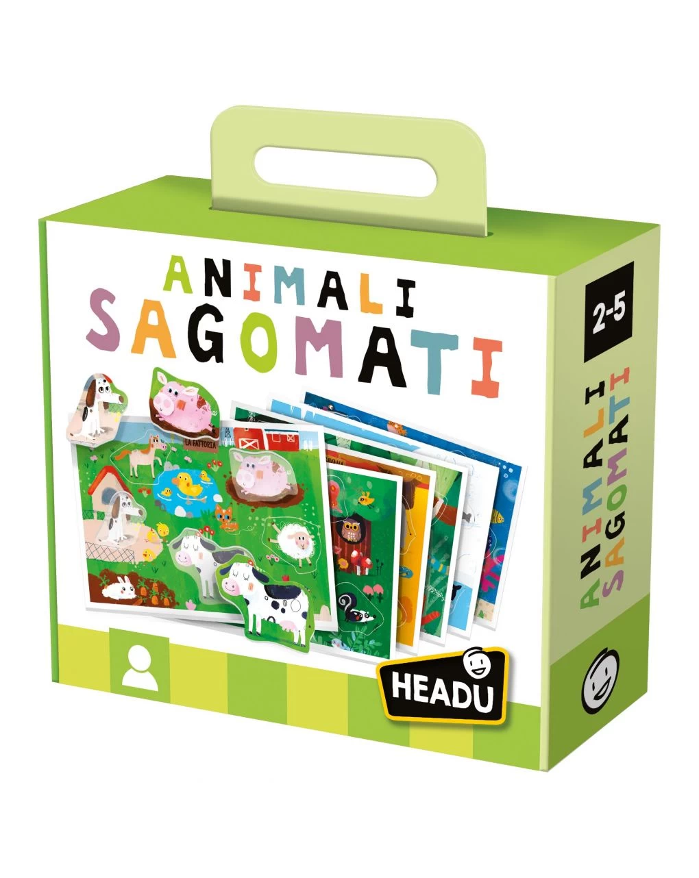 Animali Sagomati. Una Tombola Divertente Per Socializzare Da Piccoli! 2/4 Anni - Headu 1 Animali Sagomati. Una Tombola Divertente Per Socializzare Da Piccoli! 2/4 Anni - Headu