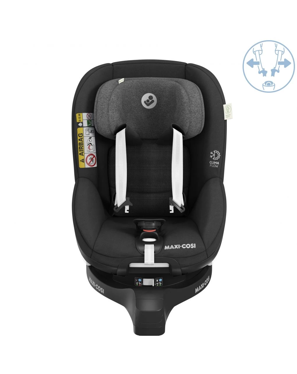 Seggiolino Auto Mica Pro Eco I-size Authentic Black (40-105 Cm) - Maxi-cosi 1 Seggiolino Auto Mica Pro Eco I-size Authentic Black (40-105 Cm) - Maxi-cosi