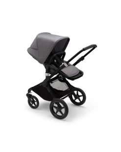 Bugaboo Fox 3 Navicella E Passeggino Telaio Nero, Tessuti E Cappottina Grey Melange -Negozio Di Prodotti Per Bambini 3f487ec6 xz 000000000000689087 03