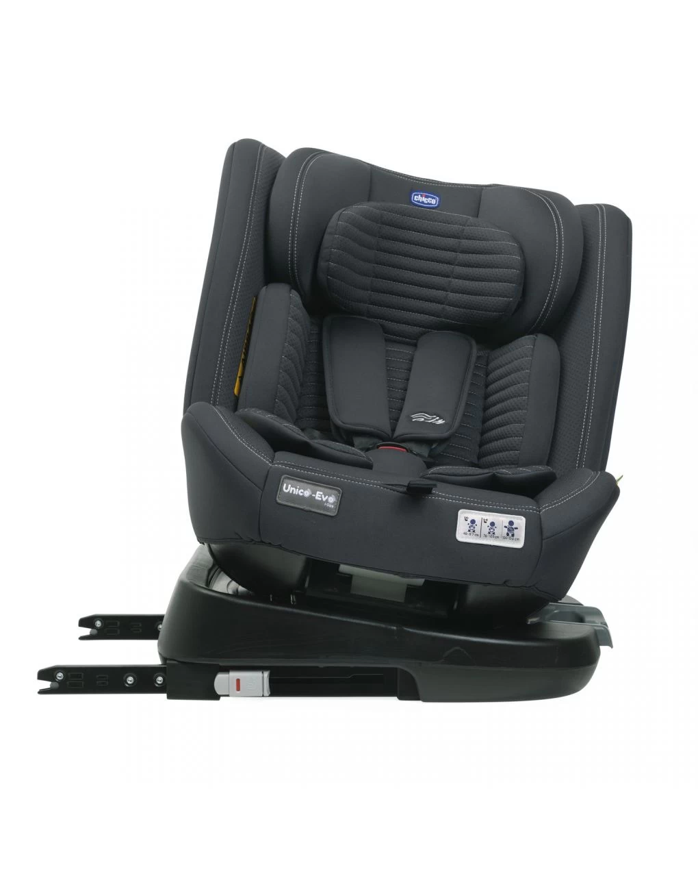 Seggiolino Auto Unico Evo I-size Air Graphite 40-150 Cm - Chicco 6 Seggiolino Auto Unico Evo I-size Air Graphite 40-150 Cm - Chicco - immagine 6