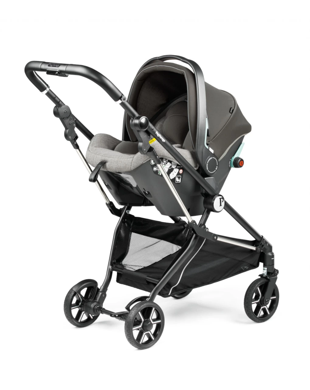 Trio Vivace Slk City Grey Con Culla Grande - Peg Perego 9 Trio Vivace Slk City Grey Con Culla Grande - Peg Perego - immagine 9