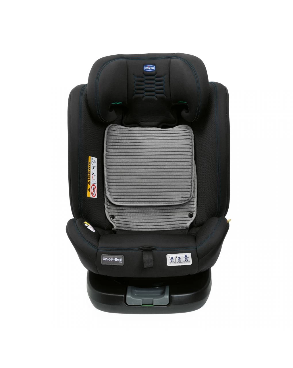 Seggiolino Auto Unico Evo I-size Air Black 40-150 Cm - Chicco 15 Seggiolino Auto Unico Evo I-size Air Black 40-150 Cm - Chicco - immagine 15