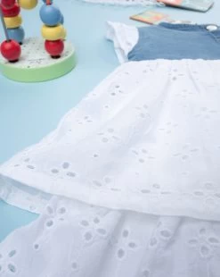 Abito Bimba Tencel E Sangallo 9 Abito Bimba Tencel E Sangallo -Negozio Di Prodotti Per Bambini 4253bf37 xz 1288999 3