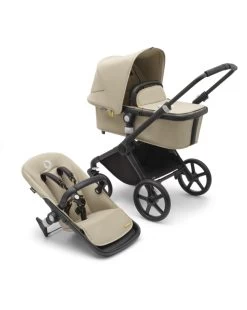 Passeggino Fox Cub Completo (navicella + Seduta) Black/desert Beige - Bugaboo