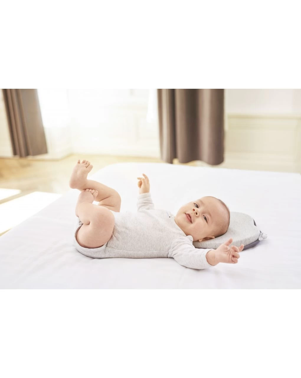 Cuscino Lovenest Grigio - Babymoov 10 Cuscino Lovenest Grigio - Babymoov - immagine 10