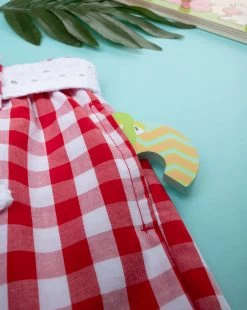 Short Vichy Bimba Bianco/rosso -Negozio Di Prodotti Per Bambini 48b20f03 xz 1289016 3