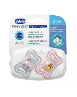 Succhietto Physio Light Pink Sil 2-6m 2 Pezzi - Chicco -Negozio Di Prodotti Per Bambini 49462e2e xz 1299747 3
