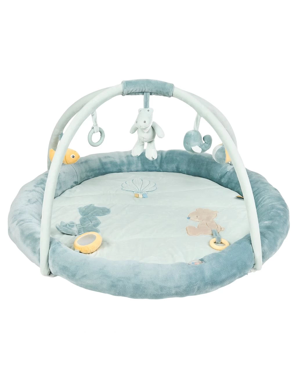 Tappeto Pouf Attività - Nattou 1 Tappeto Pouf Attività - Nattou