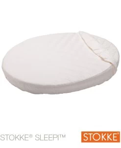 Stokke® Sleepi™ Mini Lenzuolo Sotto Bianco