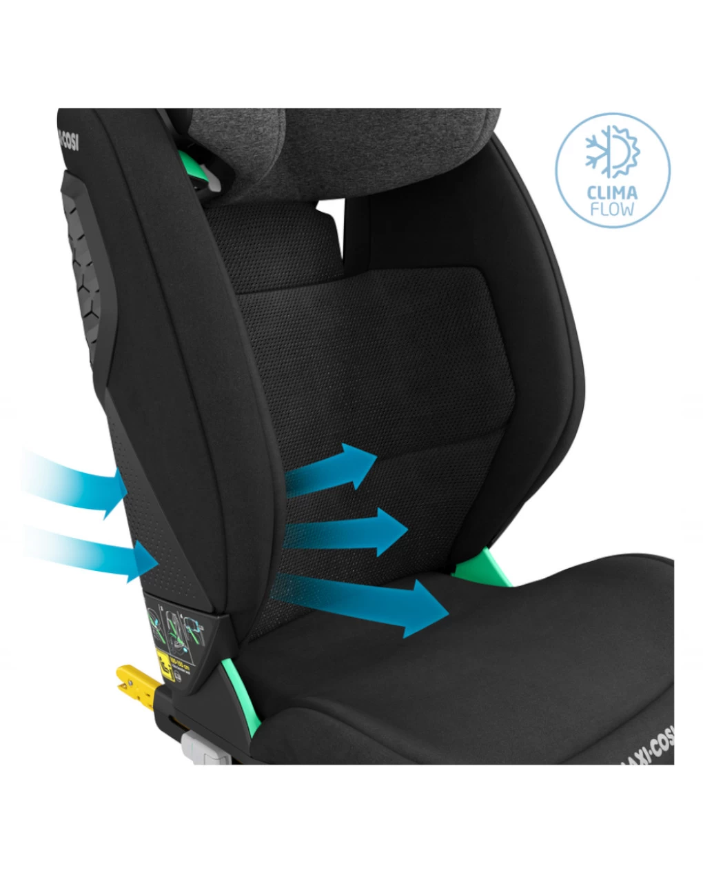 Seggiolino Auto Rodifix Pro I-size Authentic Black 100-150 Cm - Maxi-cosi 2 Seggiolino Auto Rodifix Pro I-size Authentic Black 100-150 Cm - Maxi-cosi - immagine 2