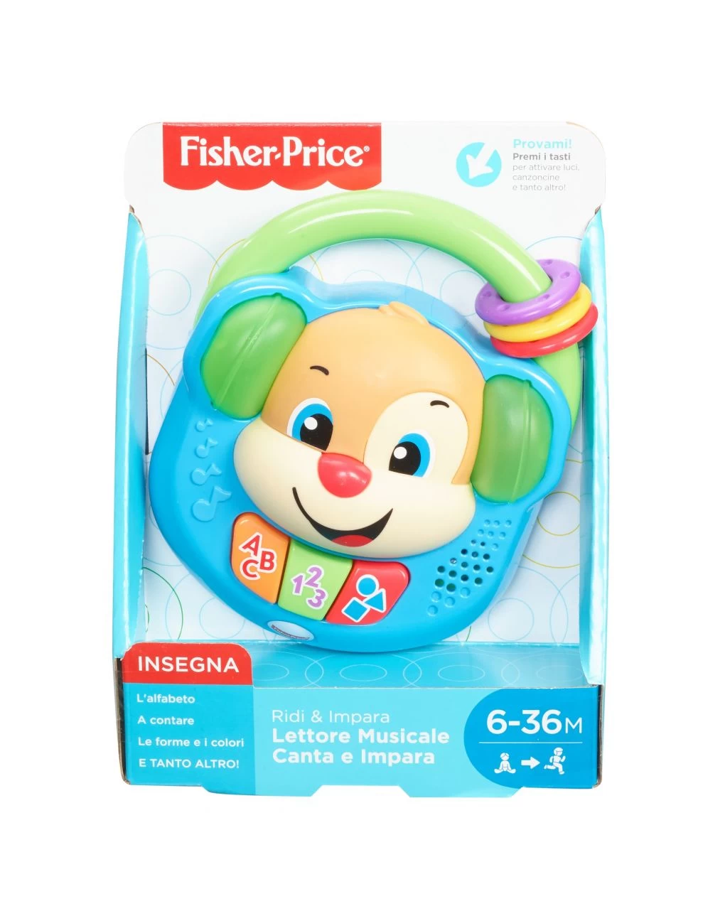 Fisher Price - Lettore Musicale Canta & Impara 4 Fisher Price - Lettore Musicale Canta & Impara - immagine 4