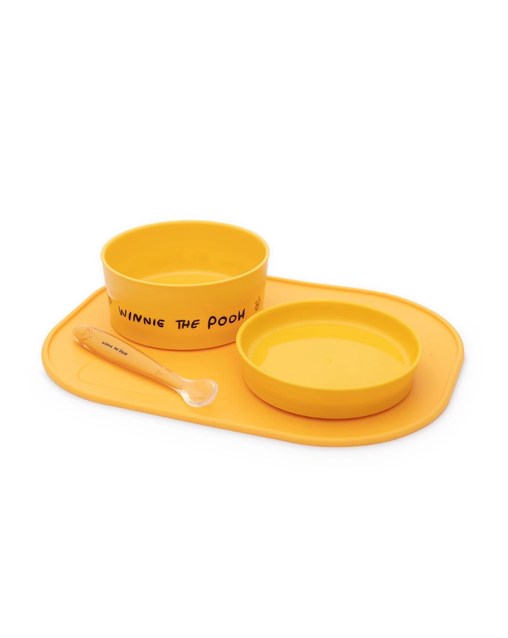 Set Pappa Basic In Silicone Winnie The Pooh -that's Love 1 Set Pappa Basic In Silicone Winnie The Pooh -that's Love