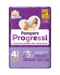 Progressi Taglia 4 Maxi X21 - Pampers