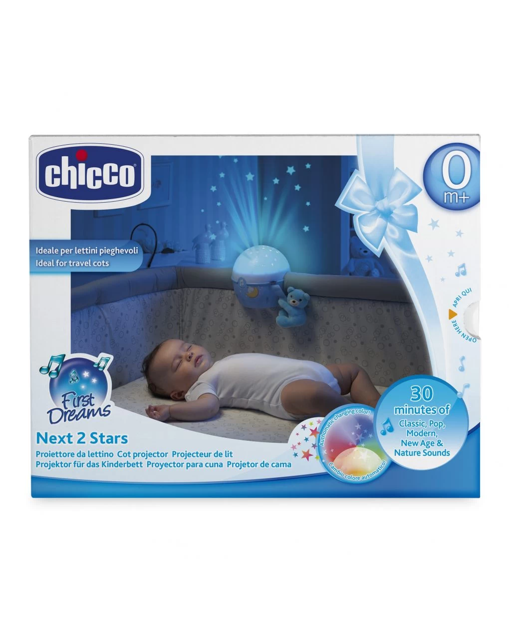 Chicco - Pannello Proiettore Nex2stars Blu 4 Chicco - Pannello Proiettore Nex2stars Blu - immagine 4