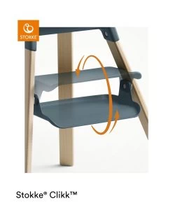 Stokke® Clikk™ High Chair - Fjord Blue 8 Stokke® Clikk™ High Chair - Fjord Blue -Negozio Di Prodotti Per Bambini 60078acc xz 000000000000706600 03