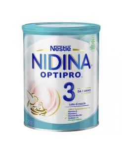 Latte Di Crescita In Polvere Nidina Optipro 3 Dai 12 Mesi. Latta 800 Gr - Nestlé