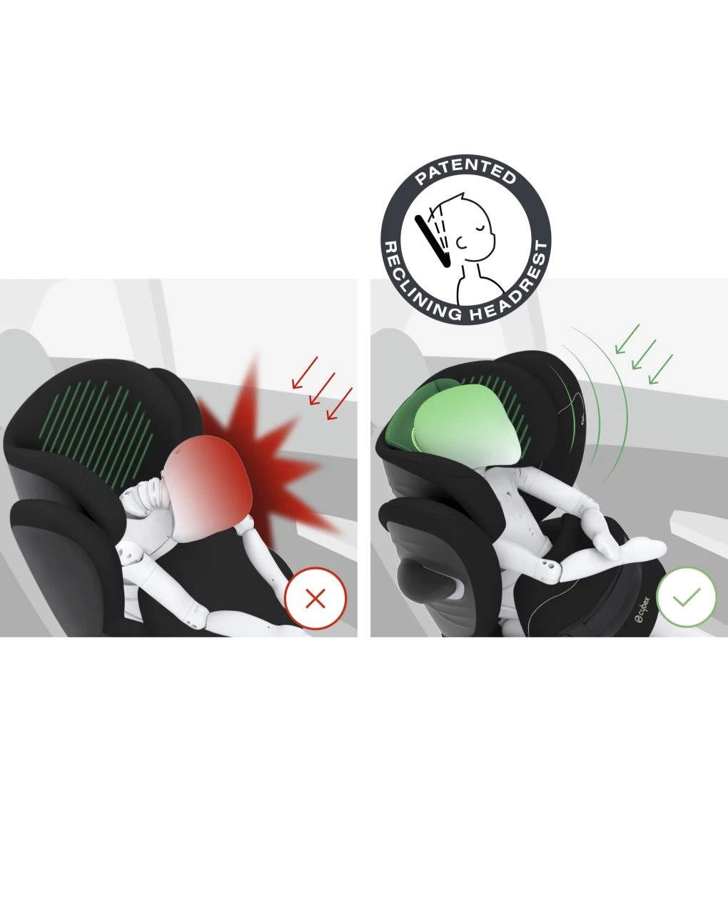 Seggiolino Auto Pallas G I-size Moon Black 76-150 Cm - Cybex 15 Seggiolino Auto Pallas G I-size Moon Black 76-150 Cm - Cybex - immagine 15